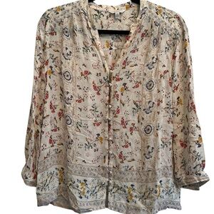 Lucky Brand Floral Top - S/P